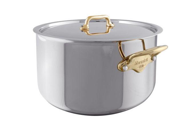 MAUVIEL M'cook B kastrol s poklicí 28 cm úchyt bronz