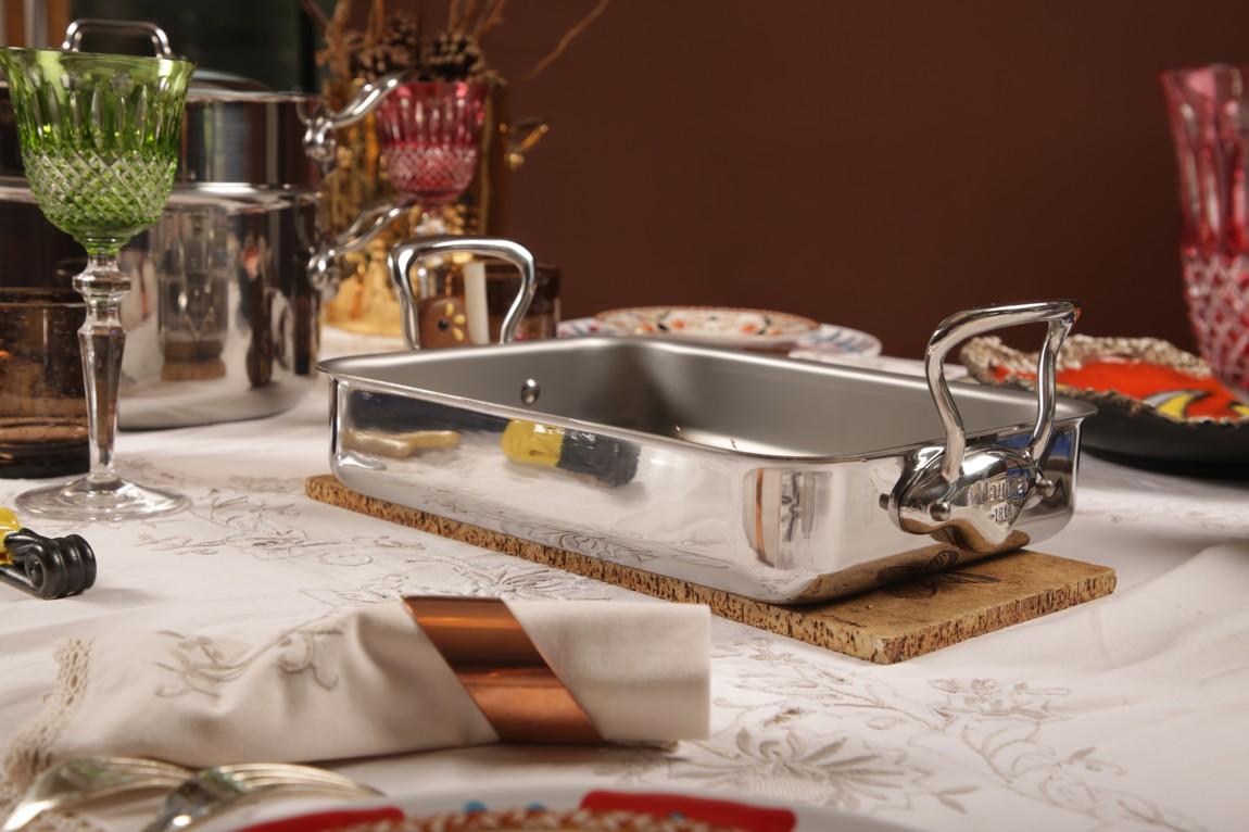 Nerezový pekáč M´Cook, 40 x 30 cm