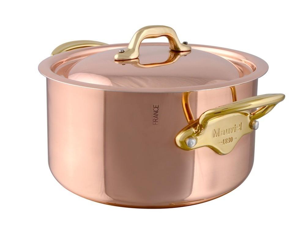 MAUVIEL M'héritage 150b kastrol s poklicí 12 cm úchyt bronz