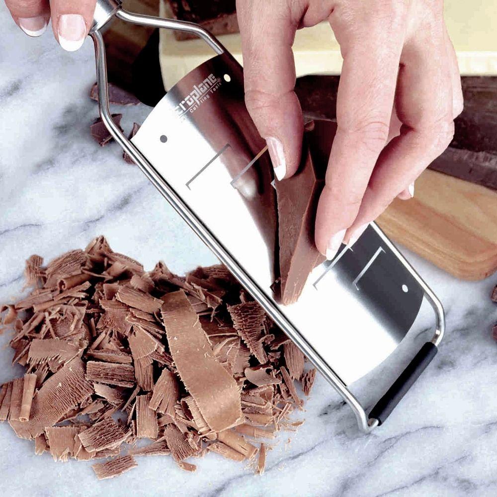 Microplane Professional struhadlo plátkovací s rukojetí, nerez (EOL)