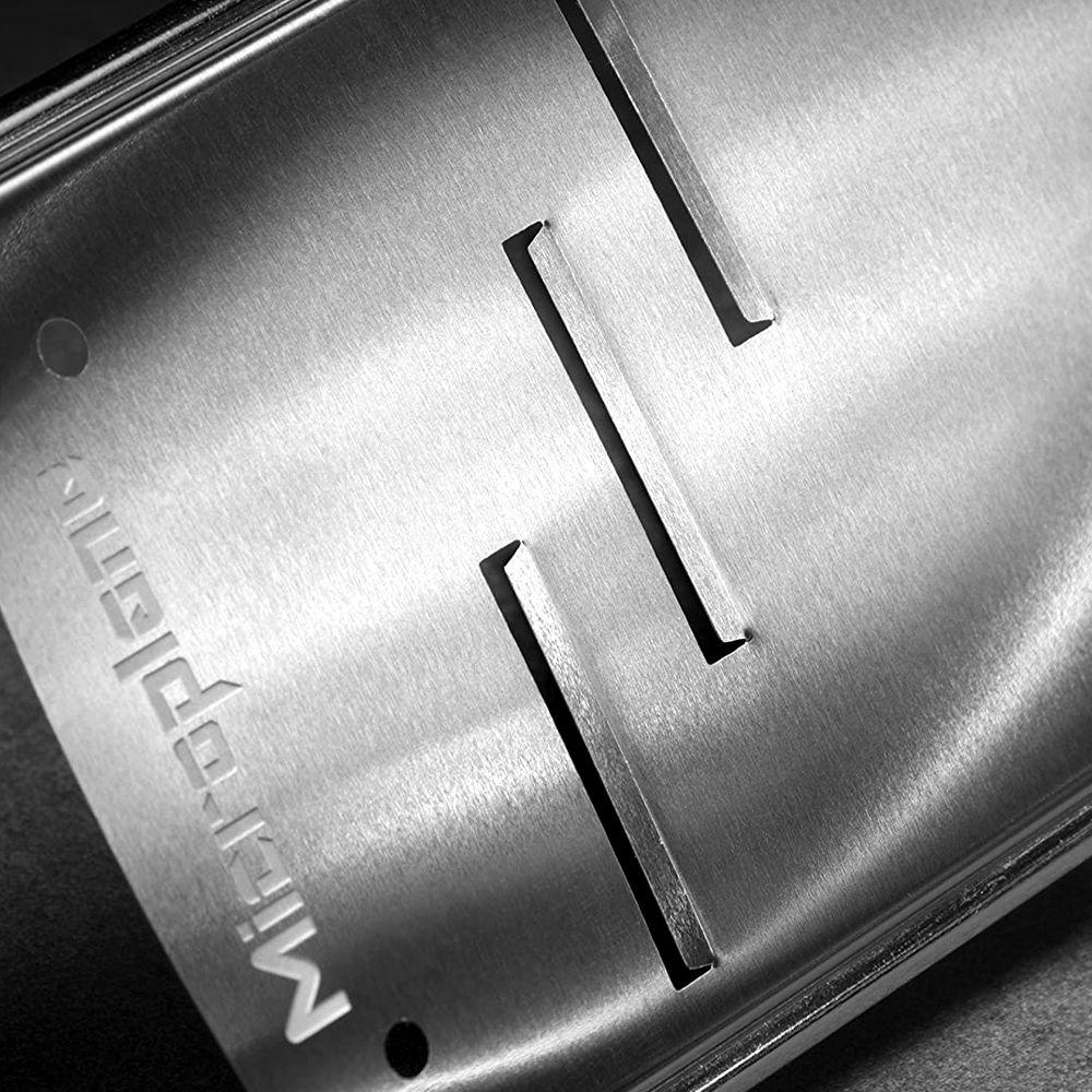 Microplane Professional struhadlo plátkovací s rukojetí, nerez (EOL)