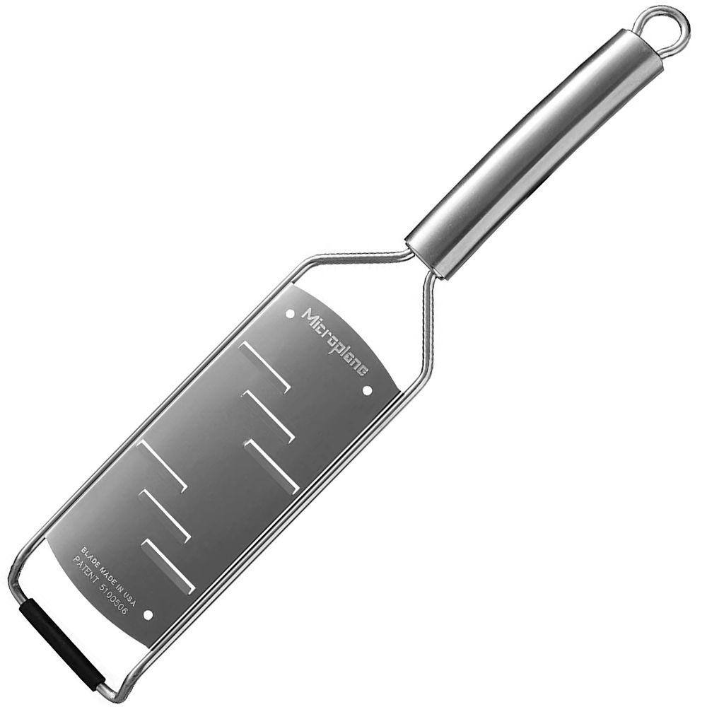 Microplane Professional struhadlo plátkovací s rukojetí, nerez (EOL)