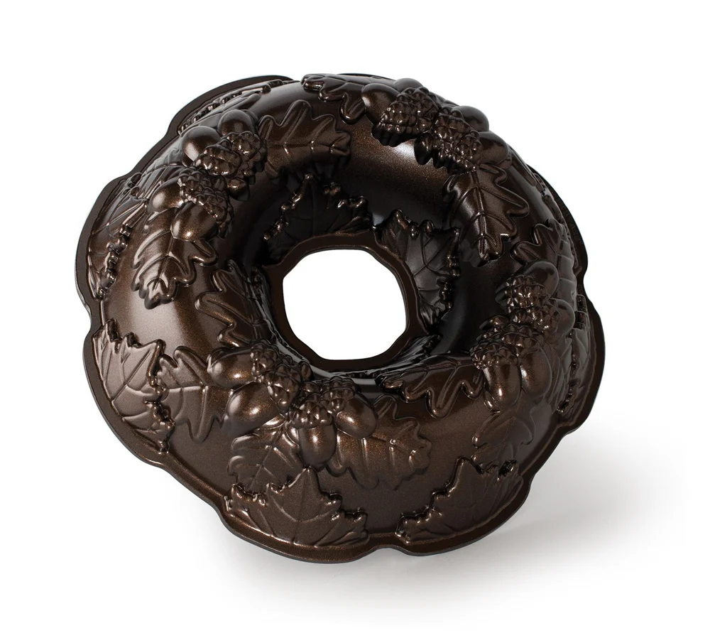 NW Bábovka Podzimní věnec 10cup tmavá měď   (EOL)