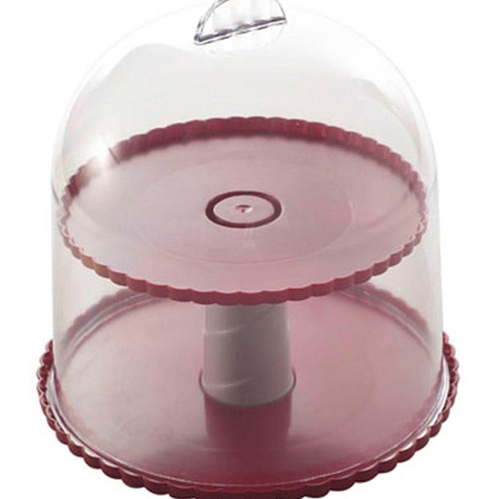 NW Etažér s poklopem červený