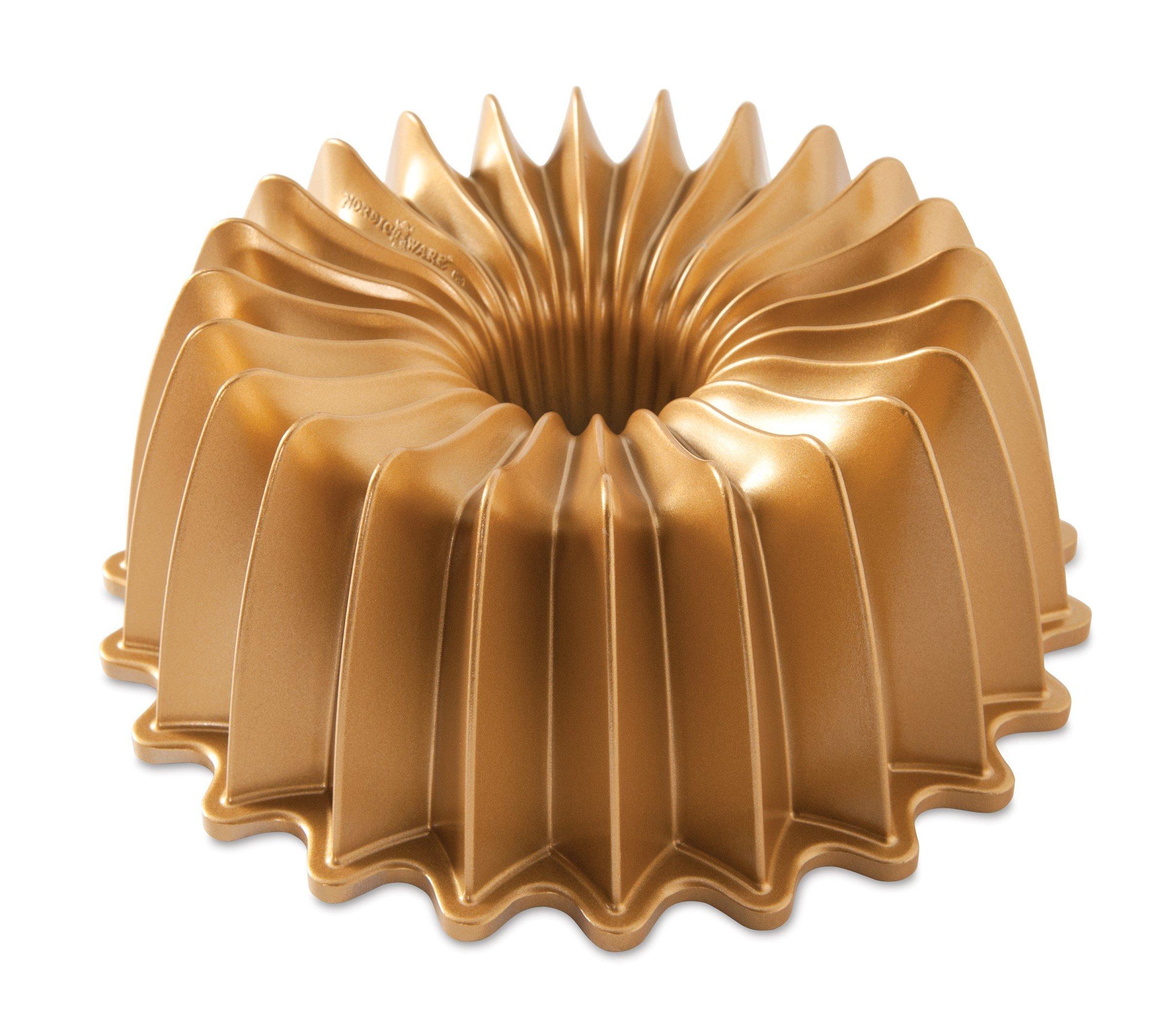 NW Forma na bábovku Brilliance 10 cup zlatá