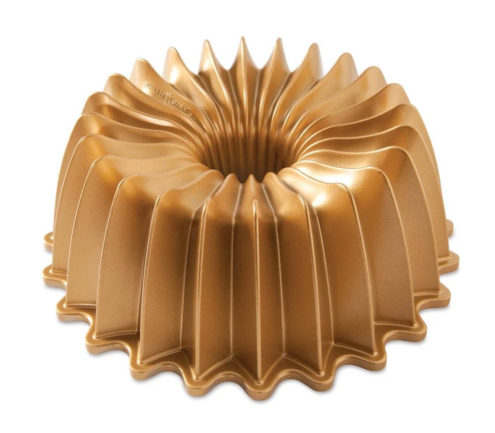 Forma na bábovku Brilliance, zlatá, 2,4l
