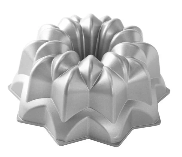 Forma na bábovku Vintage star, 2,4 l, stříbrná