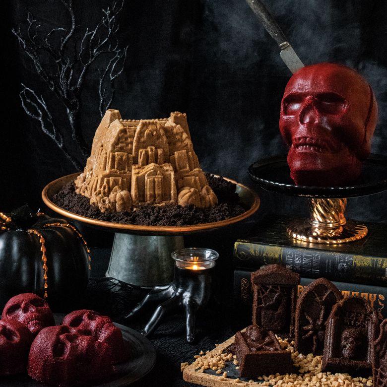 NW Forma Strašidelný zámek 3D - 10 cup tm. měděná (EOL)