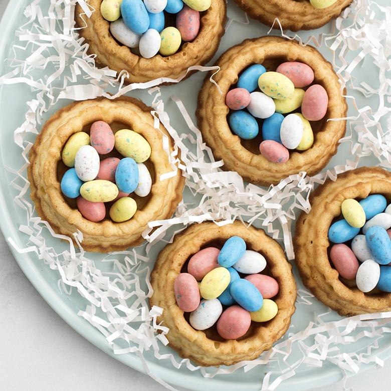 Forma na košíčky, 6 ks, karamelová, 700 ml