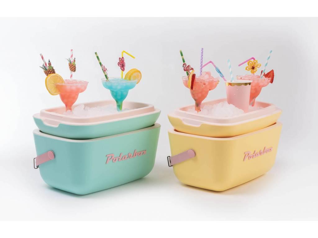 POLARBOX Classic Chladící box 12l starorůžová