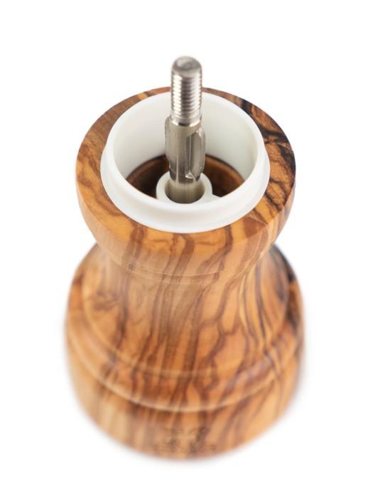 Mlýnek na sůl Bistro, olivové dřevo, 10 cm