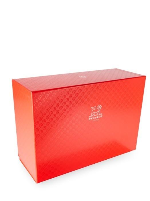 PEUGEOT Dárkový set Paris U-Select mlýnek na pepř 18 cm černý lak, Tan Hoi pepř 70g (EOL)