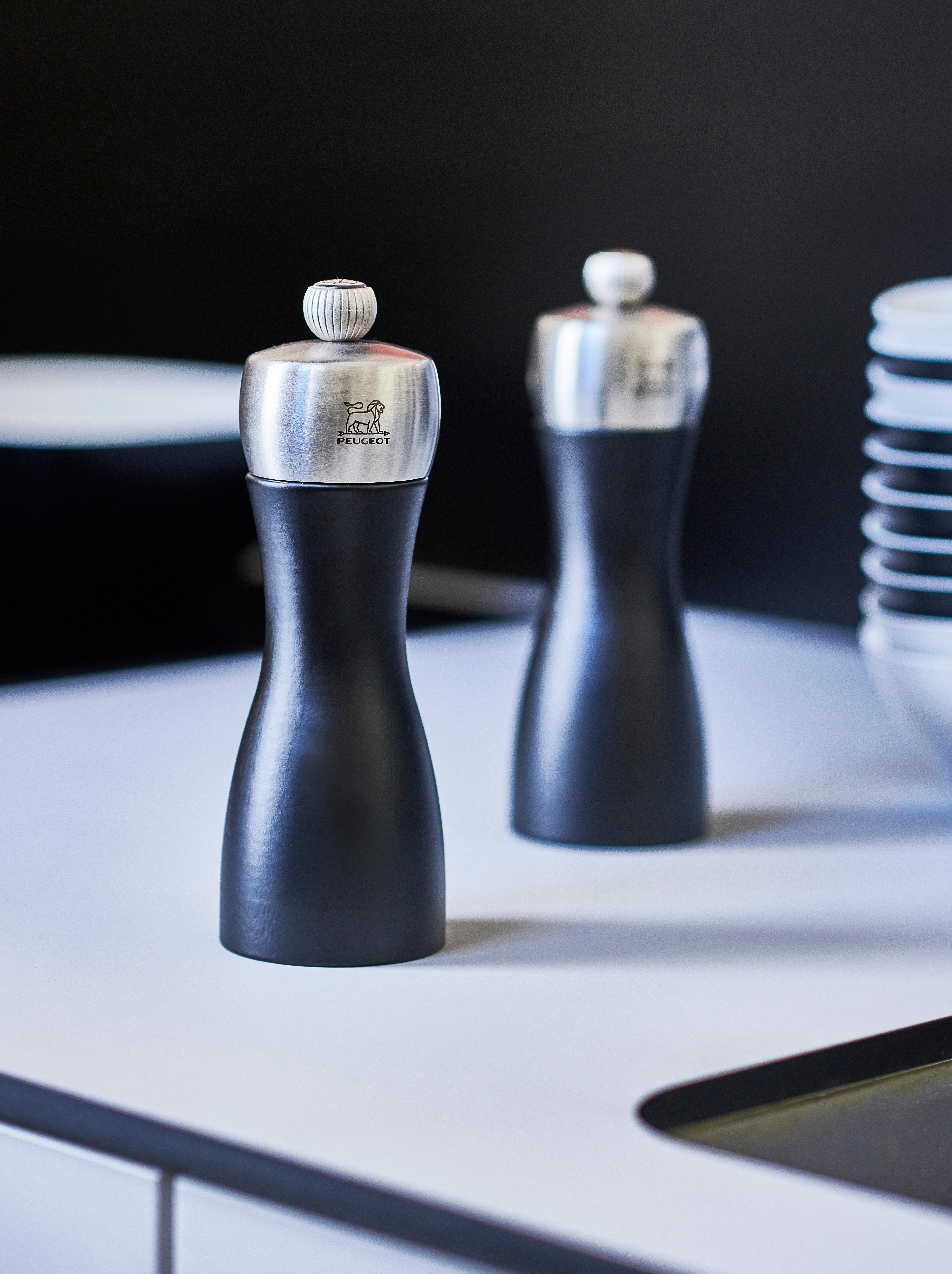 PEUGEOT FIDJI mlýnek na sůl 15 cm matný černý/nerez  (EOL)