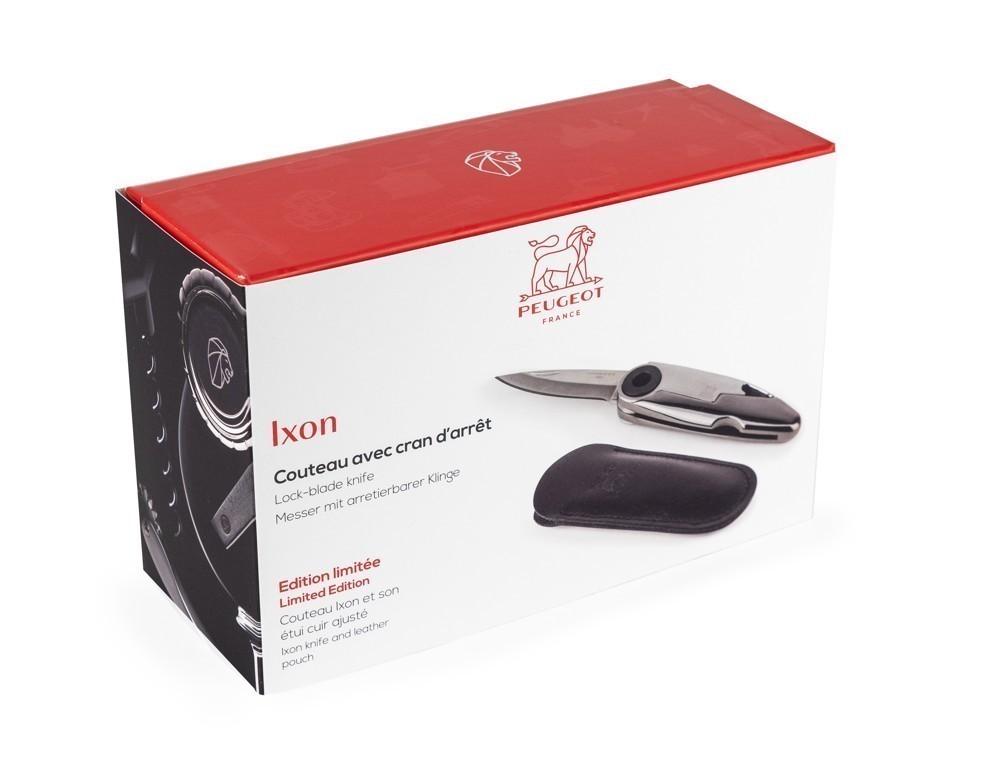 PEUGEOT Ixon číšnický nůž v koženém pouzdru(EOL)