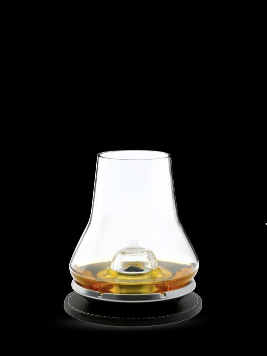 PEUGEOT LES IMPITOYABLES degustační sklenička na whisky s chladícím podstavcem (EOL)