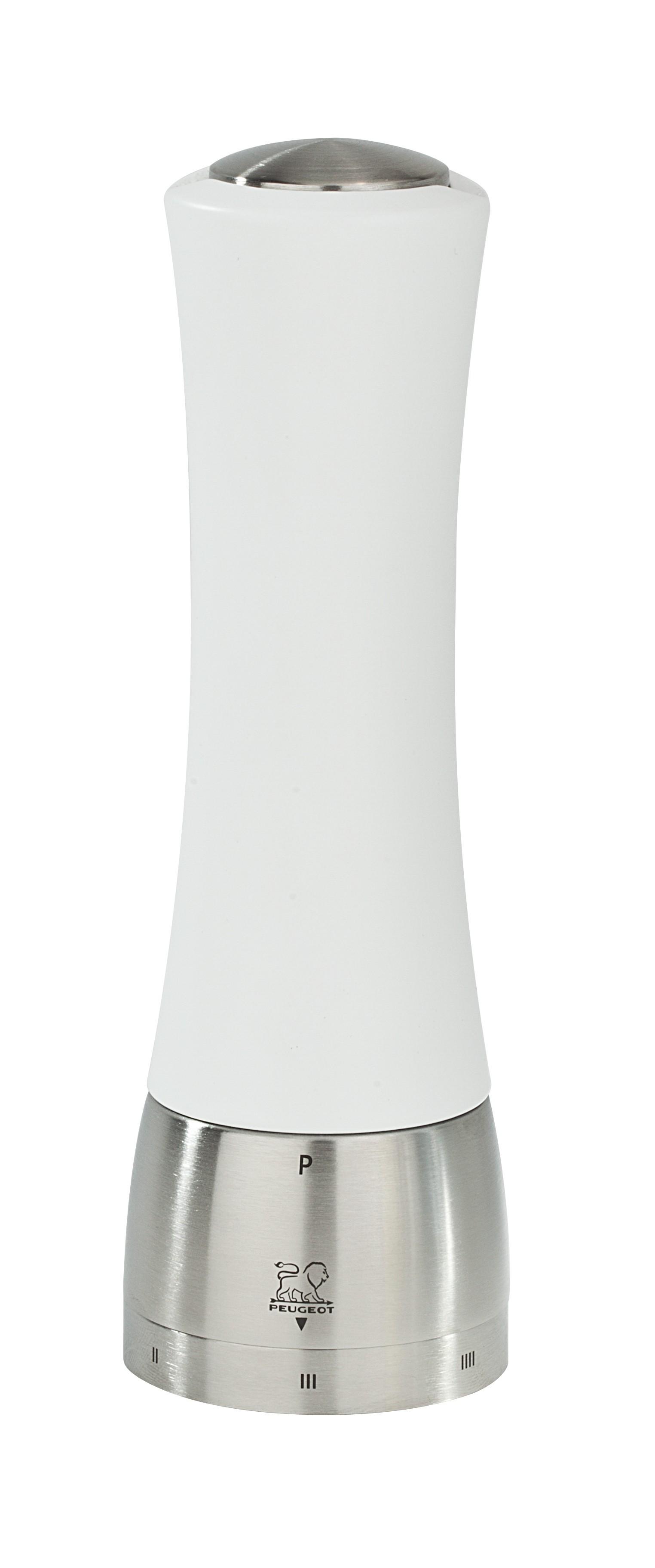 PEUGEOT MADRAS mlýnek na pepř 21 cm nerez/matný bílý(EOL)