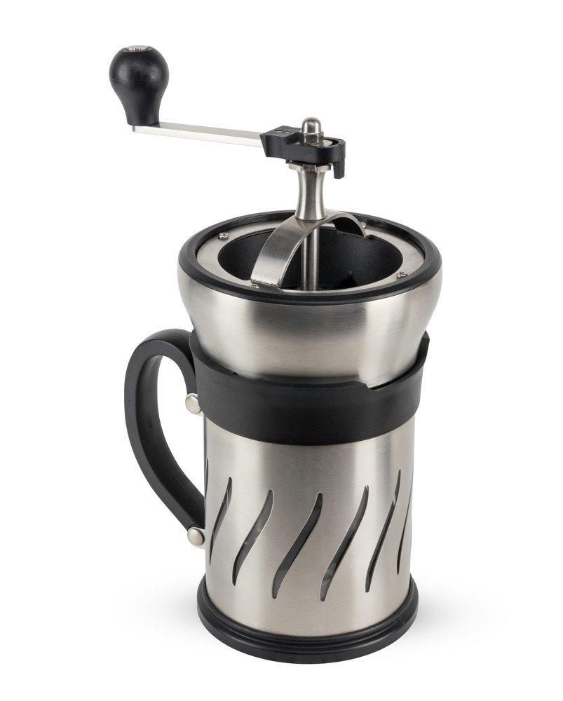 PEUGEOT PARIS french press s mlýnkem na zrnkovou kávu 15 cm (EOL)