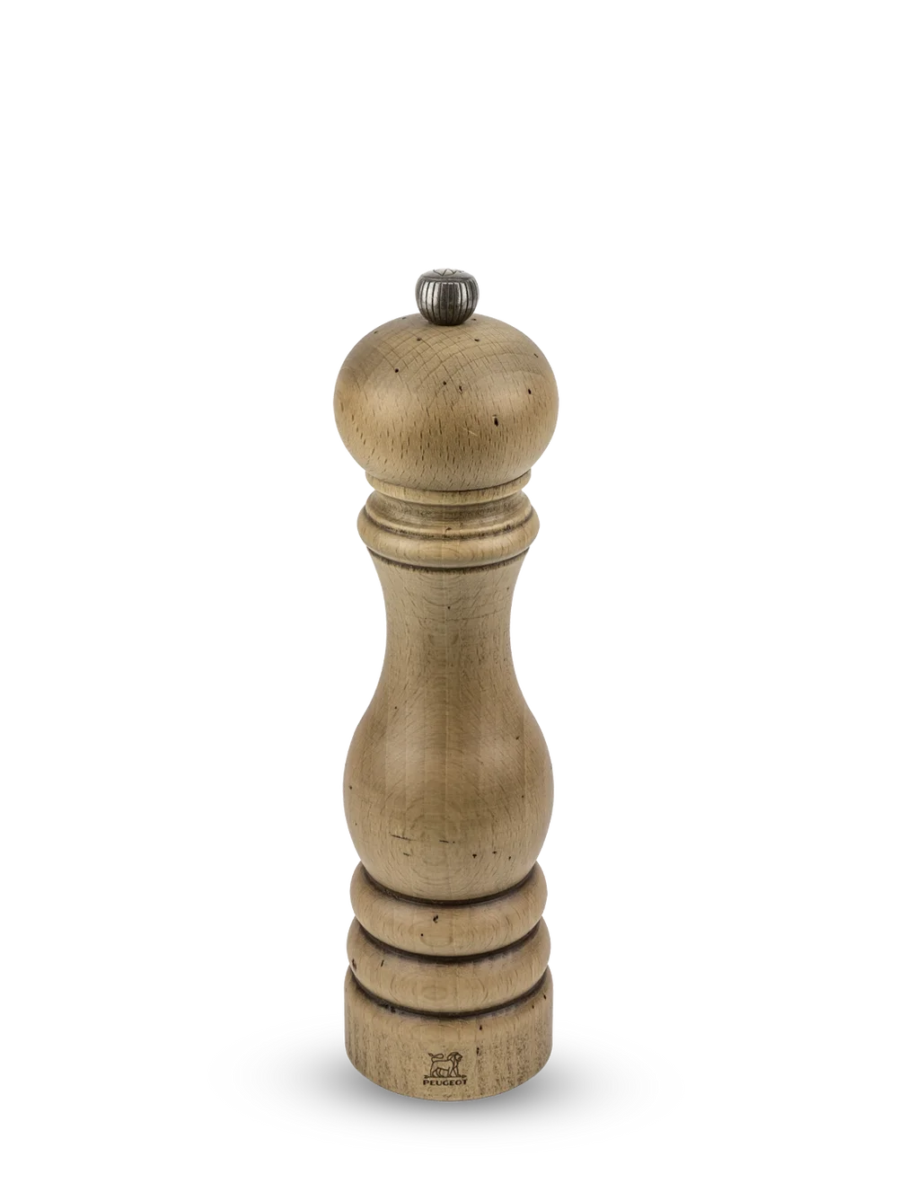 Dřevěný mlýnek na pepř Paris Antique, 22 cm