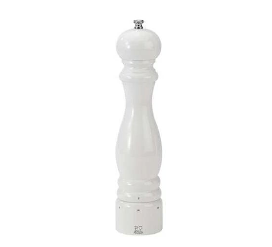 Dřevěný mlýnek Paris na pepř - 30 cm, bílý