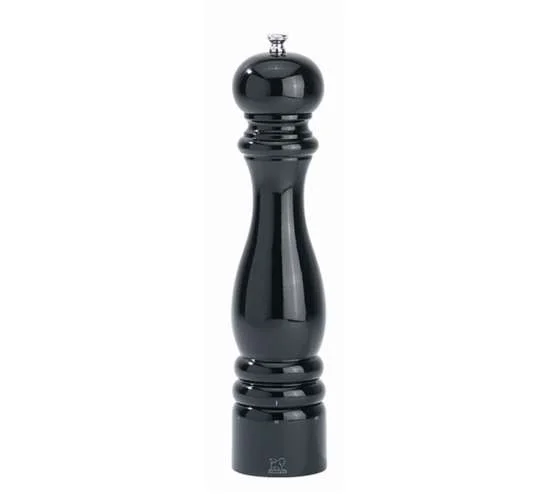 Dřevěný mlýnek Paris na pepř - 30 cm, černý
