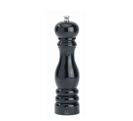 Dřevěný mlýnek Paris na sůl - 22 cm, černý