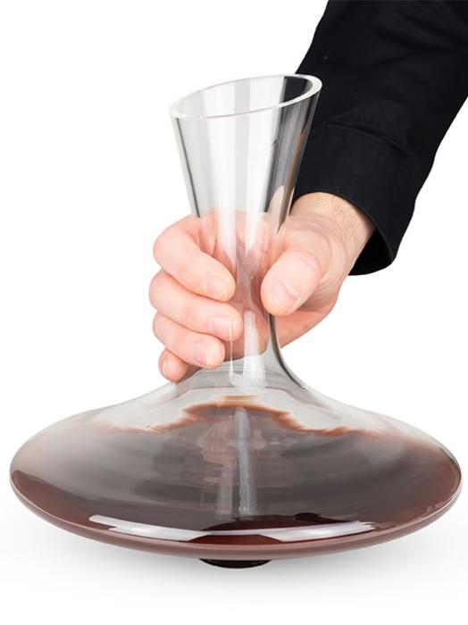 Skleněná karafa provzdušňovacím uzávěrem Variation, 0,75 l