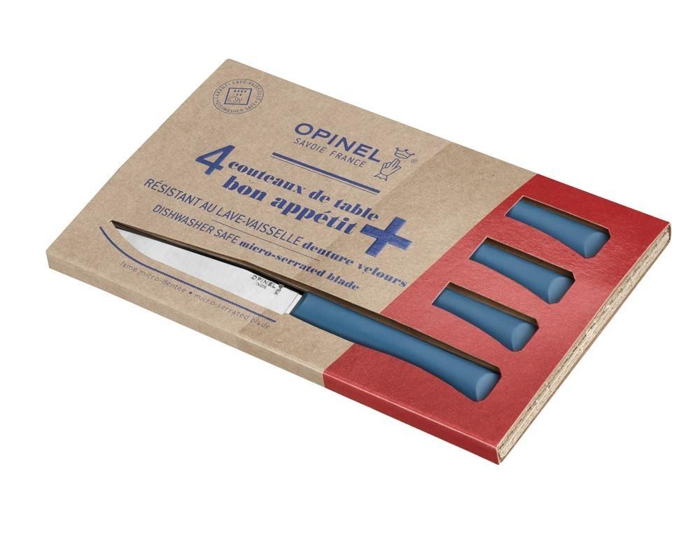 OPINEL Bon Apetit příborové nože tyrkysové (4 ks) (EOL)