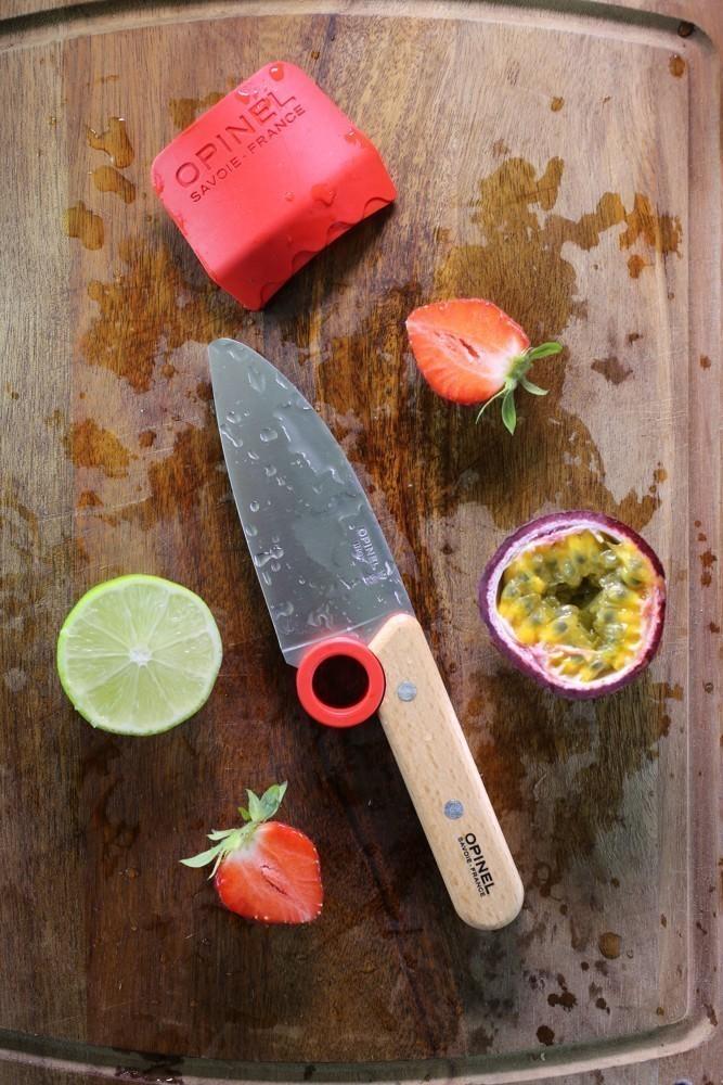 OPINEL Le Petit Chef set dětský nůž + chránič prstů