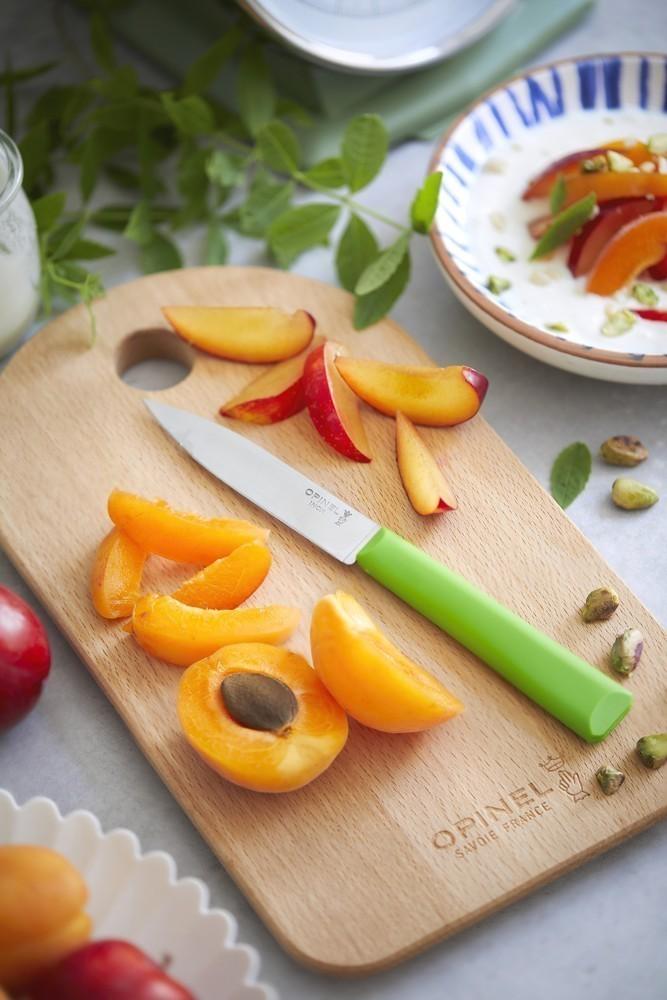 Univerzální nůž na ovoce a zeleninu Essentiels N°312, 10 cm, zelený