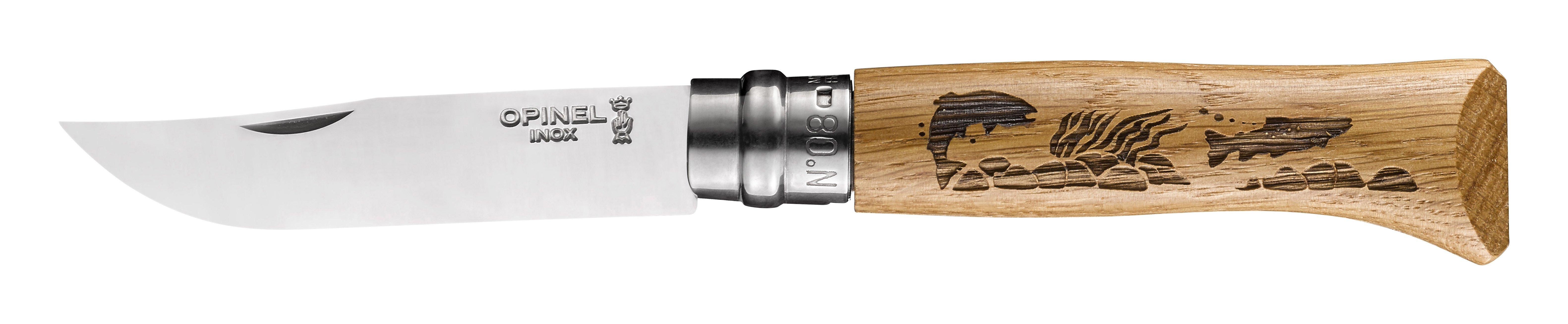 OPINEL VRI N°08 Inox Animalia 2019 motiv Fish