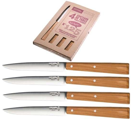 OPINEL VRI N°125 South Nůž příborový set 4 ks rukojeť Oliva
