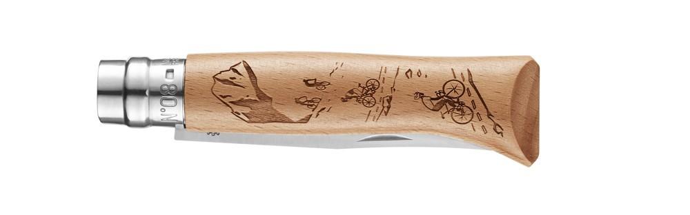 OPINEL VRI N°8 Inox Gravure Sport Velo