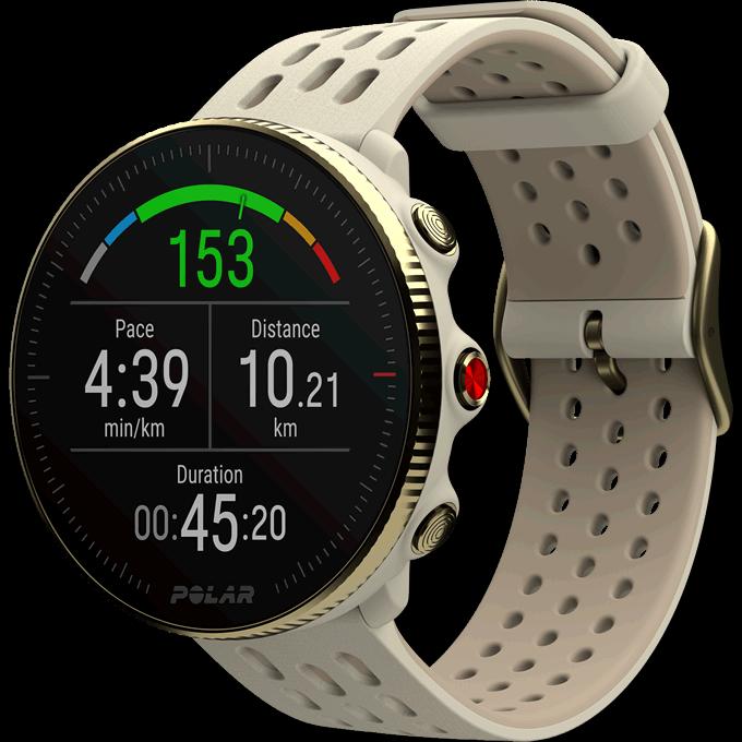 POLAR VANTAGE M2 sporttester barva champagne/gold vel. S-L (EOL)