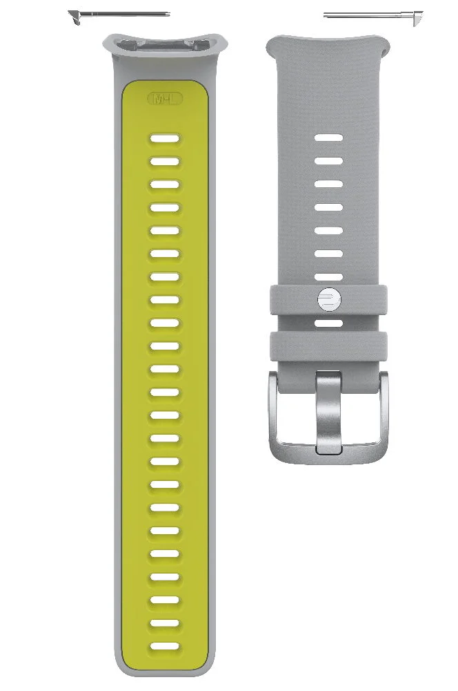 Náhradní silikonový řemínek pro Vantage V2, S/L, šedý