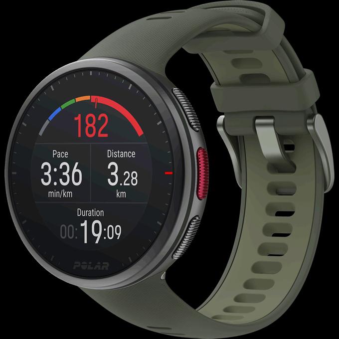 Vantage V2 sportovní hodinky, zelené