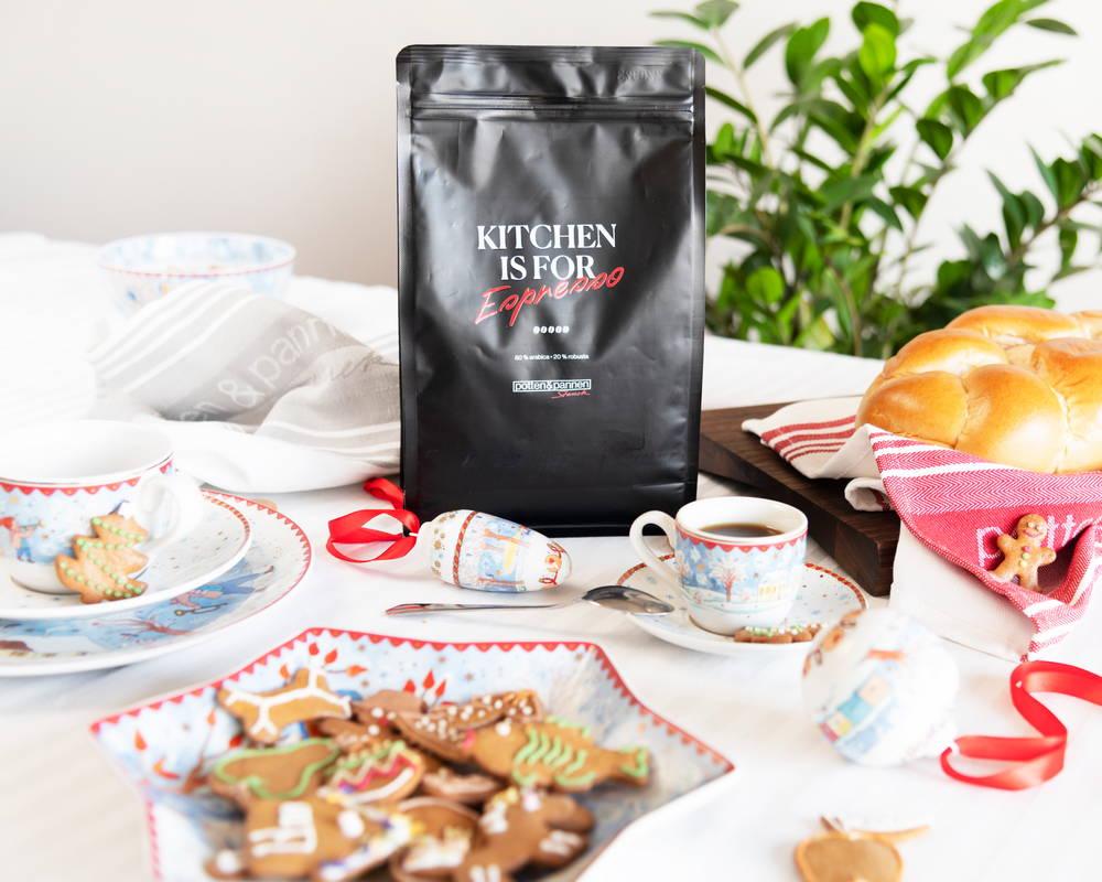 Čerstvě pražená zrnková káva Kitchen is for espresso, 250 g