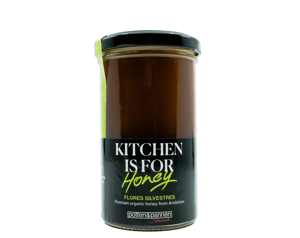 Bio med Flores Silvestres z divoce rostoucích bylinek, 375 g