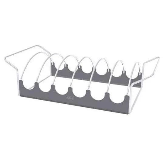 Barbecue stojan na kotlety a žebírka