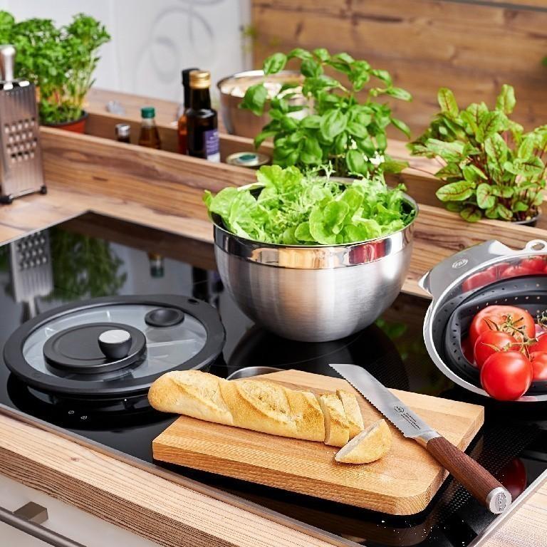 Rösle odstředivka na salát se skleněnou poklicí 