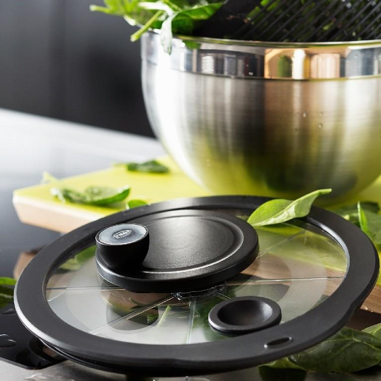 Rösle odstředivka na salát se skleněnou poklicí 