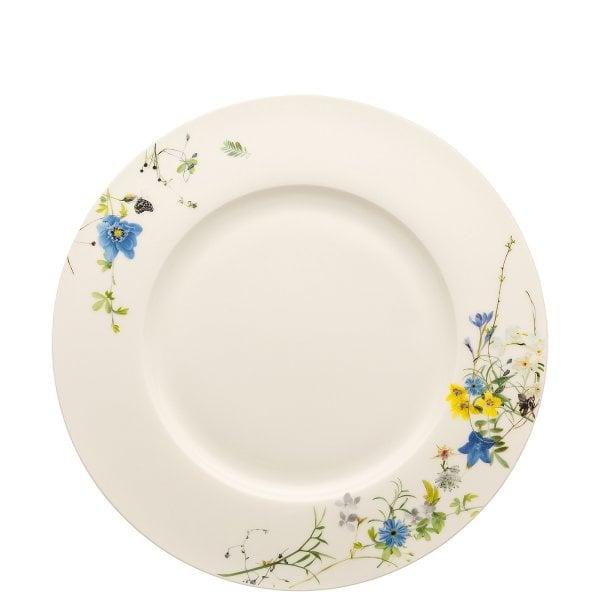 Dárková sada porcelánu Brillance Fleurs des Alpes, talíře, 4ks