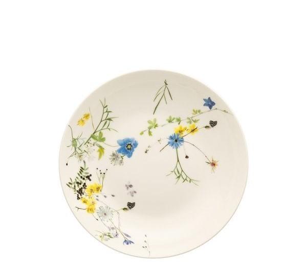 Dárková sada porcelánu Brillance Fleurs des Alpes, talíře, 4ks