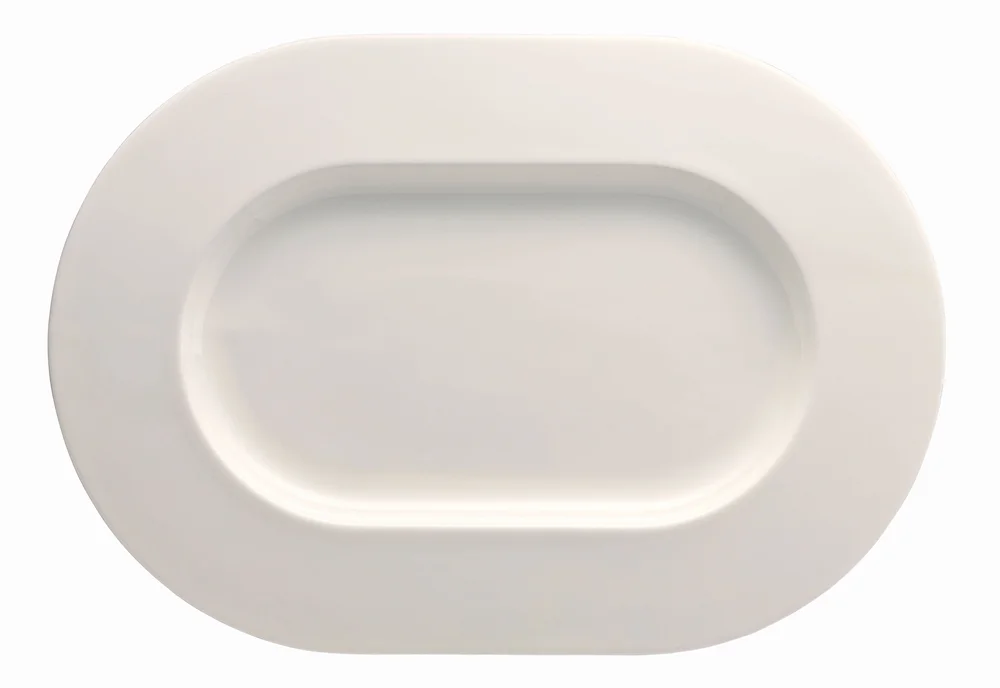 Brillance White Oválný servírovací tác, 41x29 cm