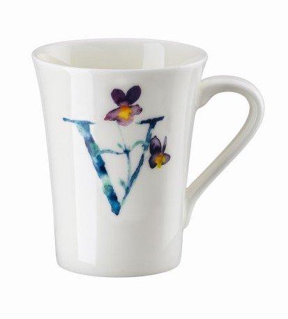 RS Flower Alphabet Viola Hrnek s uchem 0,4l (EOL)