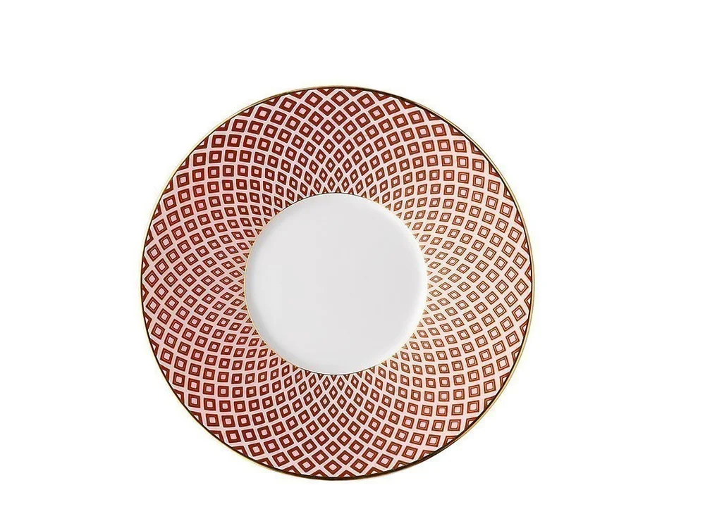 Francis Carreau Rouge Kávový podšálek, Ø 14 cm