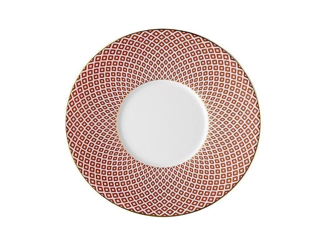 Francis Carreau Rouge Polévkový podšálek, Ø 18 cm