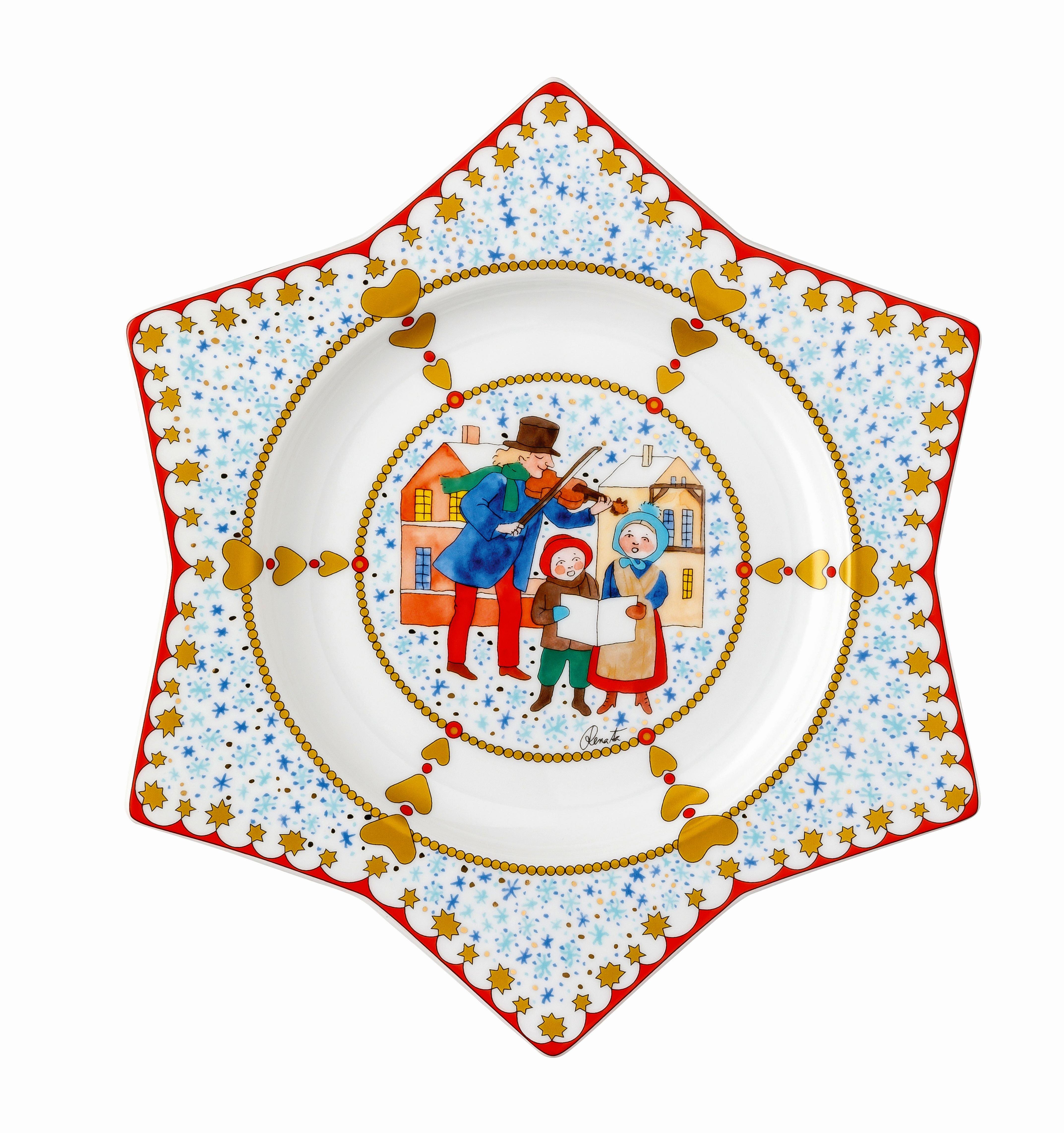 RS Christmas Talíř ve tvaru hvězdy 25 cm (EOL)