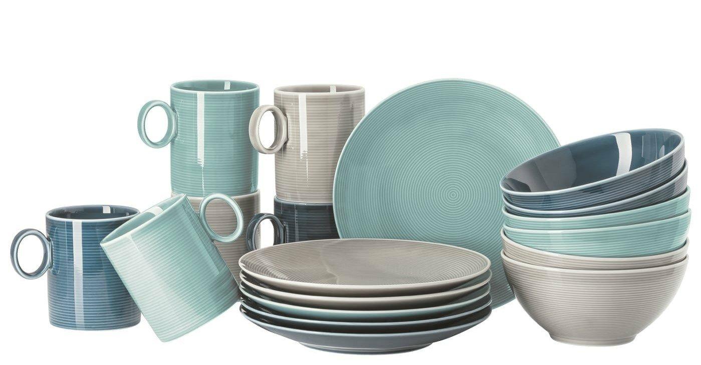 Thomas sada barevných talířů s hrnky a miskami Loft Colour, 18 ks