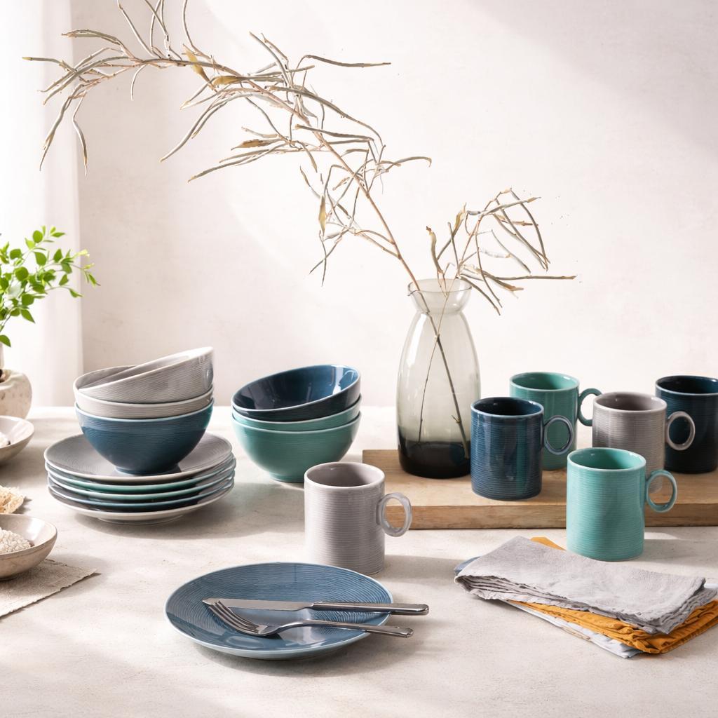 Thomas sada barevných talířů s hrnky a miskami Loft Colour, 18 ks