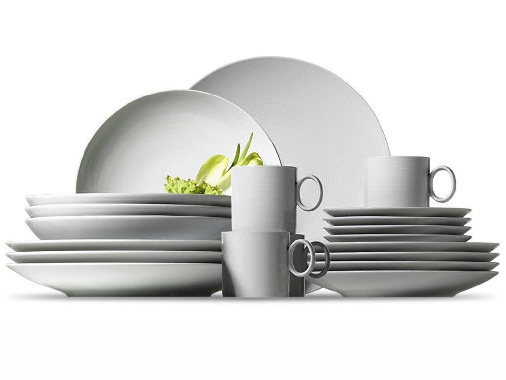 RS Loft White Sada A kávový šálek & podšálek